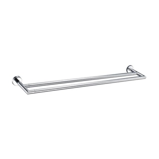 DOUBLE 18" TOWEL BAR 11818D Shower Valve Toilet Bathroom Accessories Set Faucet Minimal