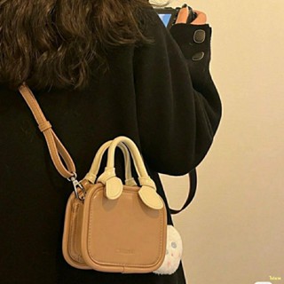 พร้อมส่ง #🔥VAN Cream Sweetheart กระเป๋าถือหญิง Candy Small Messenger Bag Milk Brick Bag