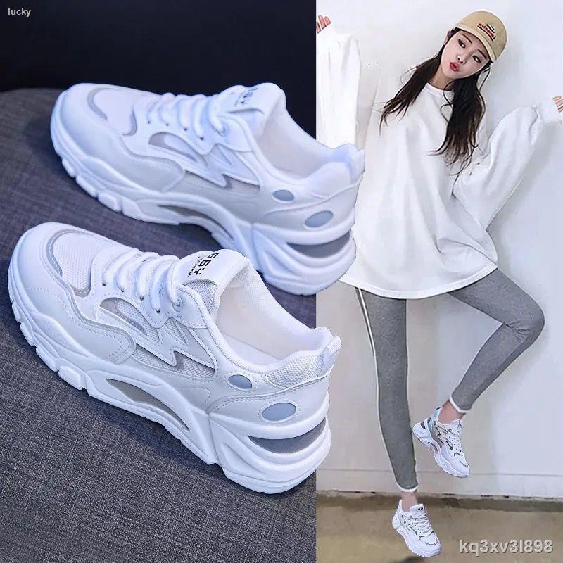 รองเท้าเบาจิ baoji ผู้หญิง ,รองผ้าใบผู้หญิง รองเท้าเก่าหญิง ins tide new 2024 รองเท้าผู้หญิง All-match น้ำพุร้อนสบาย