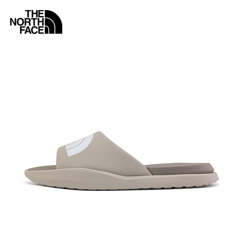 THE NORTH FACE M TRIARCH SLIDE - SANDSTONE/TNF WHITE รองเท้าแตะ ผู้ชาย