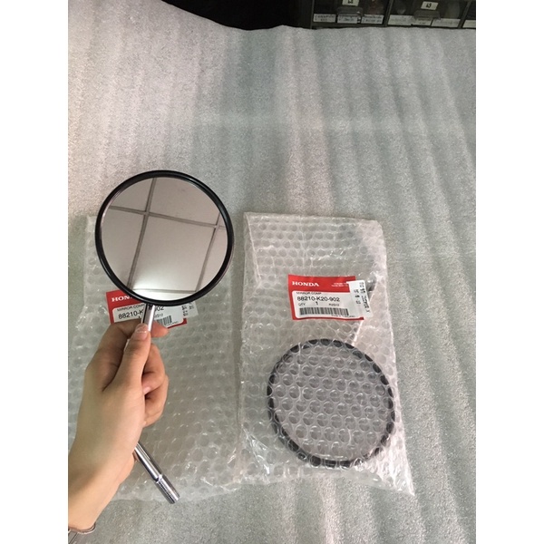 กระจกส่องหลัง Zoomer-x ทุกรุ่น 2012-2019  ราคาต่อข้าง ซ้าย,ขวา ใช้ด้วยกัน (กระจกไม่หลอกตา)