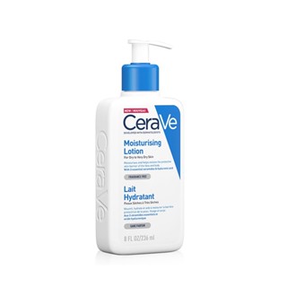 Cerave คลีนเซอร์ ทําความสะอาดผิวหน้า อย่างล้ําลึก ให้ความชุ่มชื้น โลชั่นบํารุงผิวหน้า สูตรน้ํานม 236 มล. CeraVe