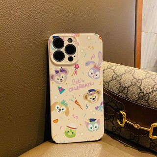 ฟิล์มแข็ง เคส iphone 14 pro Max 11 13 12 7Plus 8 X XS Max ดาวน่ารัก Dailu เคสกันกระแทก