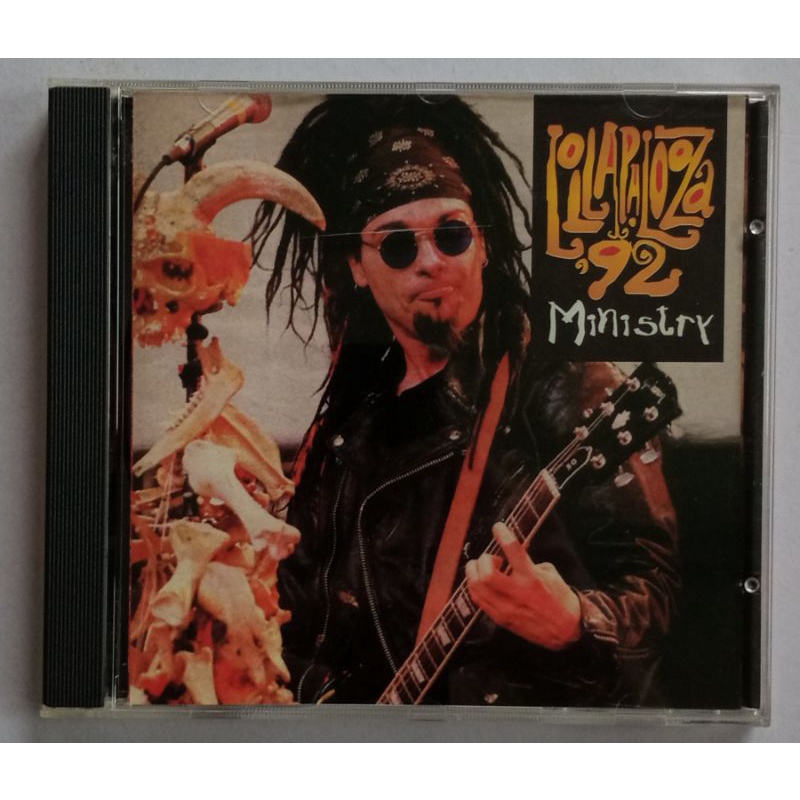 ซีดีเพลง MINISTRY Lollapalooza '92 (Live/Concert) CD Music