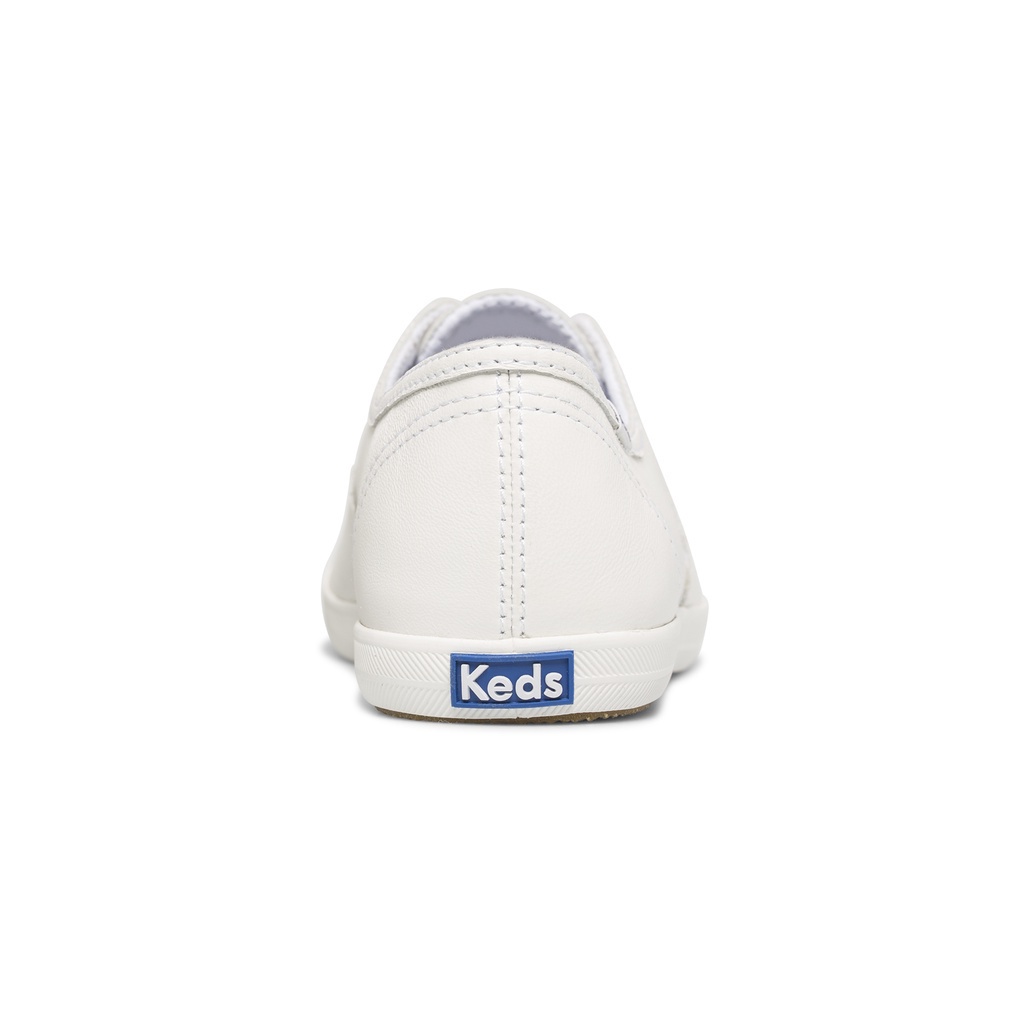 KEDS รองเท้าผ้าใบหนัง แบบสวม รุ่น CHILLAX LEATHER สีขาว ( WH65518 )