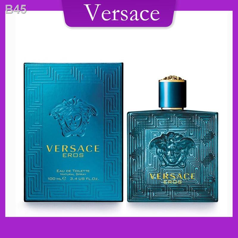 Versace Eros Homme EDT 100ml เวอซาเช่ น้ำหอมสำหรับผู้ชาย/versace น้ําหอมแท้/น้ําหอม