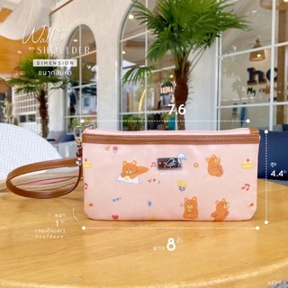 Wallet on Shoulder KEPT กระเป๋าสตางค์ใบยาว ใส่มือถือได้ทุกรุ่น ปรับสายเพื่อคล้องบ่าคล้องแขนได้ มีช่องซิปเพื่อใส่เหรียญ