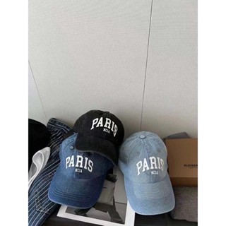 พร้อมส่ง‼️หมวก BALENCIAGA PARIS CITY COTTON DENIM CAP