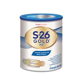 S-26 Gold HA นมผง เด็ก เอส-26 โกลด์ เอชเอ ขนาด 400 กรัม