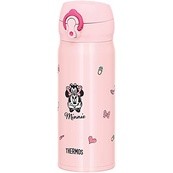 Thermos เทอร์มอส ขวดน้ำมือถือเครื่องดูดฝุ่นขวดน้ำ 0.4L ribon pink minnie JNL-404DS RBP k1351