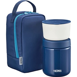 Thermos เทอร์มอส โถอาหารกลางวันชุดฉนวนกันความร้อนสุญญากาศ กองทัพเรือ 0.3L JBY-551 NVY k1225