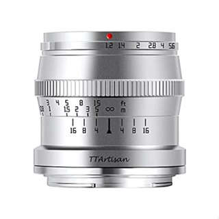 Ttartisan ทีทาร์ติแซน เลนส์กล้อง 50F1.2NZ SILVER c0554