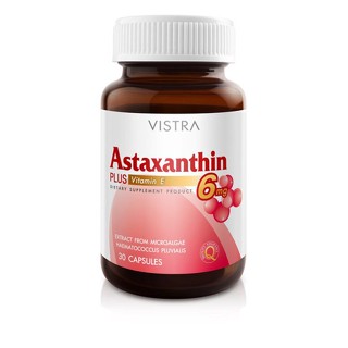 Vistra Astaxanthin 6mg 30 แคปซูล