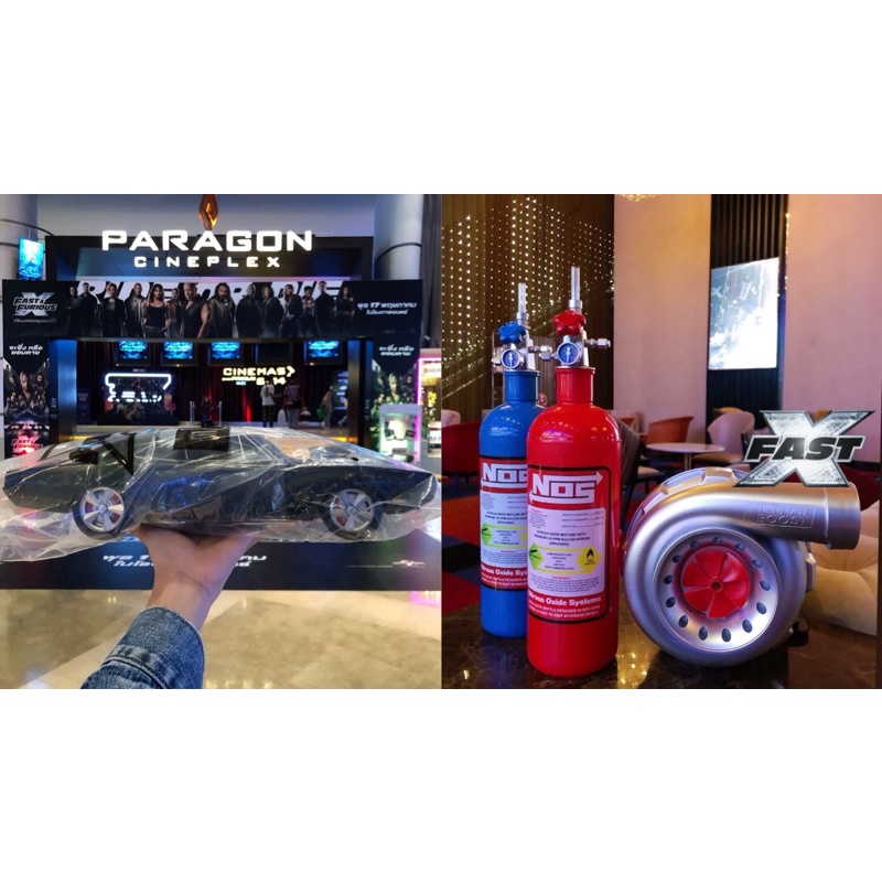 (ทักขอลด30%)ถังป๊อปคอร์น Fast & Furious X ถังป๊อปคอร์น Dom’s Car จาก Major Cineplex