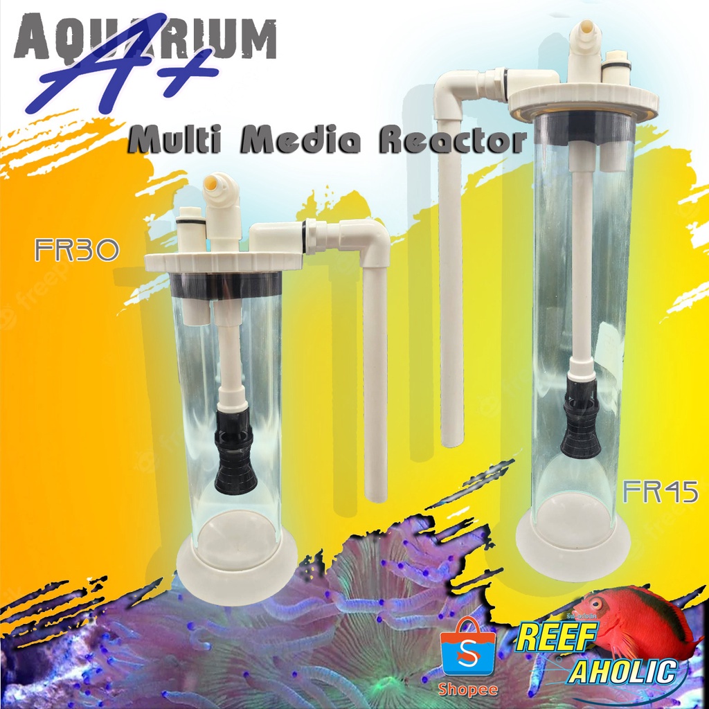 Reef-Aholic Aplus Aquarium Multi Media Reactor ใช้ได้ทุกสาร ไมว่าจะเป็น Reduct Po4 / Carbon รวมถึง Bio Pellet
