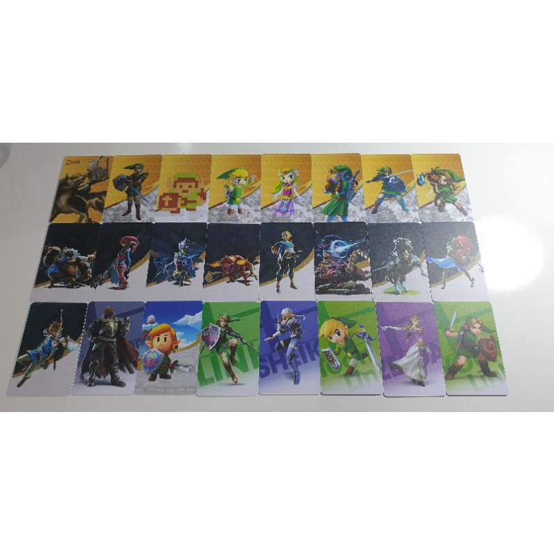 Amiibo Card Zelda BOTW 24 ใบ