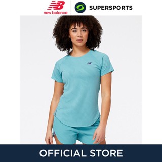 NEW BALANCE Q Speed Jacquard เสื้อวิ่งผู้หญิง เสื้อกีฬา