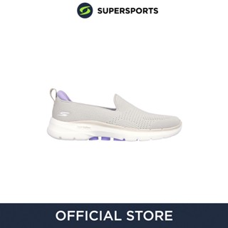 SKECHERS GO WALK™ 6 - Ocean Splash รองเท้าลำลองผู้หญิง รองเท้าผ้าใบ