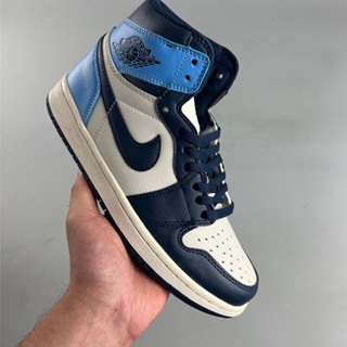 Original N_ike Air Jordan 1 Retro High OG AJ1 Jordan Generation รองเท้าผ้าใบลําลอง ข้อสั้น เหมาะกับการเล่นกีฬา