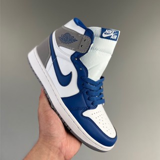 Original N_ike Air Jordan 1 Retro High OG AJ1 Jordan Generation รองเท้าผ้าใบลําลอง ข้อสั้น เหมาะกับการเล่นกีฬา