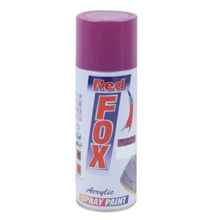 THE RICH BUYER REDFOX สีสเปรย์ 400 ซีซี รุ่น 45 สีม่วง สีสเปรย์ สีพ่น สีกระป๋อง