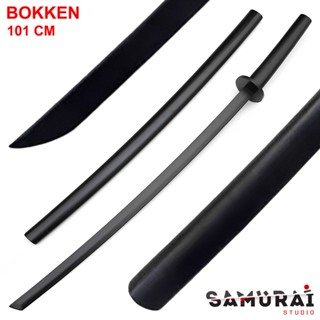 JAPAN ดาบไม้ซามูไร พร้อมฝักดาบ Bokken เคนโด้ Kendo เคนโด้ ดาบไม้ญี่ปุ่น Wooden Ninja Sword Samurai Katana Yakuza ยากูซ่า