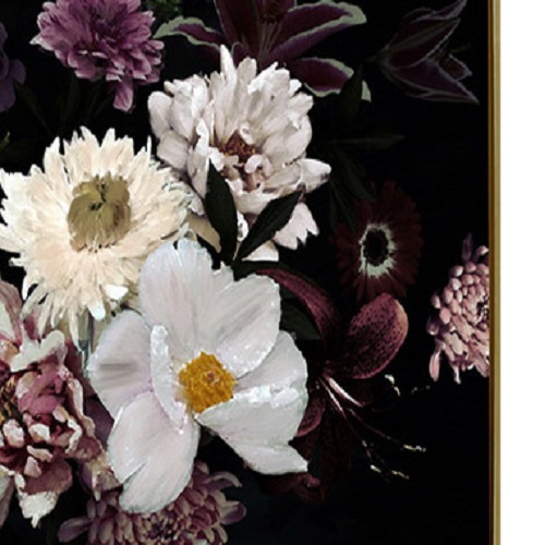 ภาพติดฝาผนัง CHIC REPUBLIC รุ่น WILDFLOWER-A/50X70 สีทอง/หลากสี_2