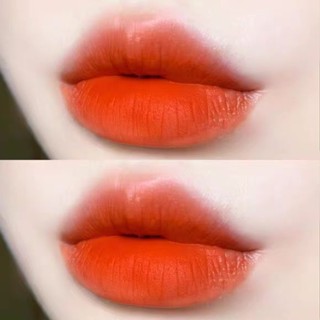 Trendy new · {Warm Orange} ลิปสติก เนื้อแมตต์ สีส้ม สีแดง สีส้ม สีเหลือง สีส้ม โซดา เลือด สีส้ม MKDL หญิงตั้งครรภ์ สามารถใช้สี Abao ได้