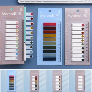 Dhl_ แท็บดัชนี 200 ชิ้น พร้อมไม้บรรทัด สเกล มีกาวในตัว เขียนได้ กันน้ํา มาร์กเกอร์หน้า จัดหมวดหมู่ แฟ้ม ที่คั่นหนังสือ อุปกรณ์การเรียน