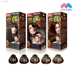 🔥ส่งไวจากไทย🔥(ตัดปีกฝา) ครีมเปลี่ยนสีผม สีย้อมผม ฟาร์เกอร์ สีกาแฟ CB1 - CB5  FG By Farger Coffee Brown Series 100 ml.