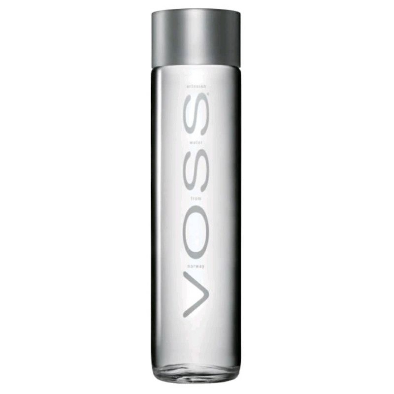 วอส น้ำแร่บรรจุขวดแก้ว Voss Mineral Water Glass Bottle 800ml