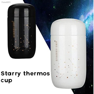 🔥ส่งไวจากไทย🔥มินิน่ารักแก้วนางสาว 200ML Starry sky thermos cup โล่งเล็กเครือข่ายใหม่ Star เด็กกระเป๋าพกพาถ้วยถ้วยสร้าง