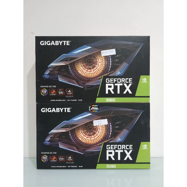 VGA (การ์ดแสดงผล) GIGABYTE RTX3080 GAMING OC 10GB GDDR6X (REV2.0) (LHR) (มือสอง) ประกันศูนย์ไทย
