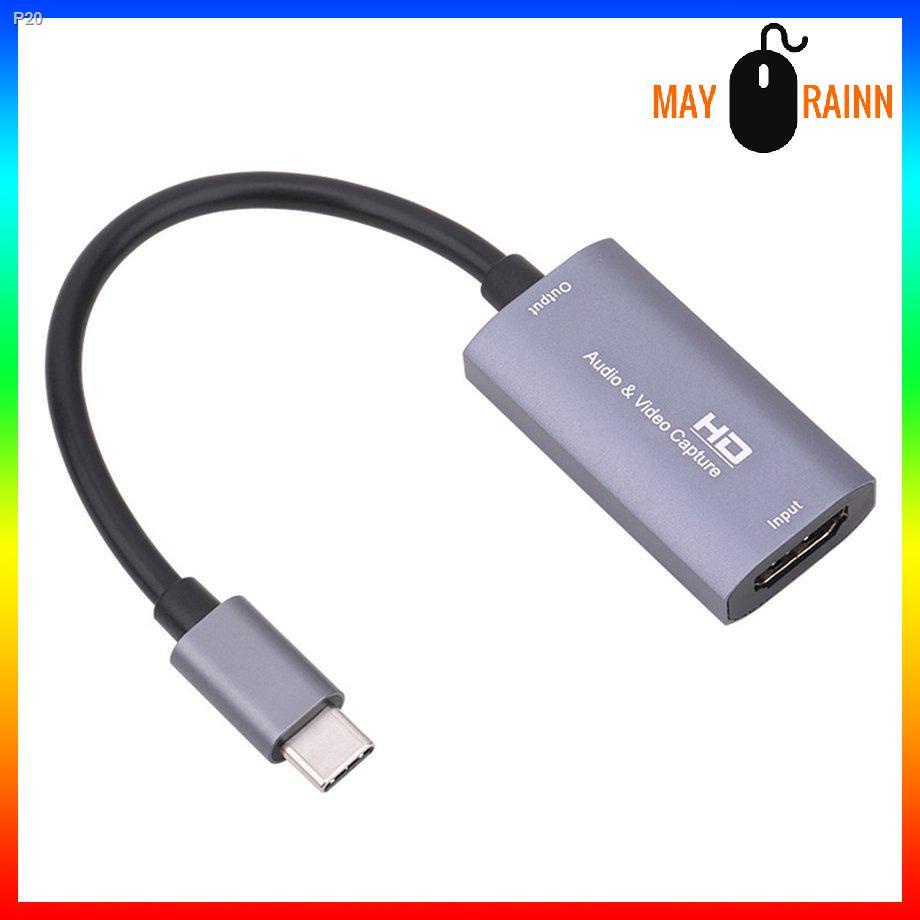 [MN] Video Capture Card HDMI-compatible To USB C Audio Capture With Type-C Adapter
