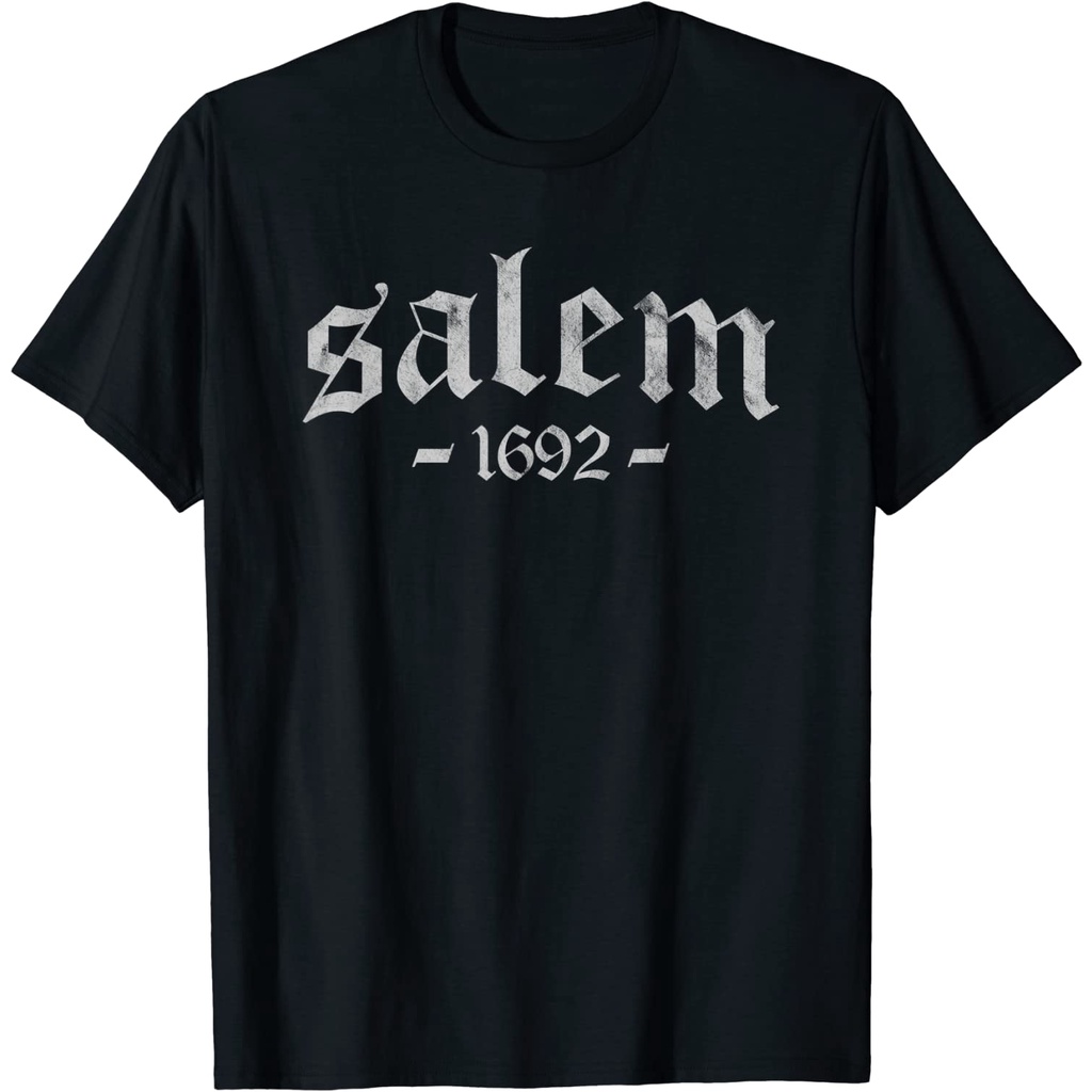 Salem 1692 - Salem Witch Trials - เสื้อยืด Retro Vintage Distressed