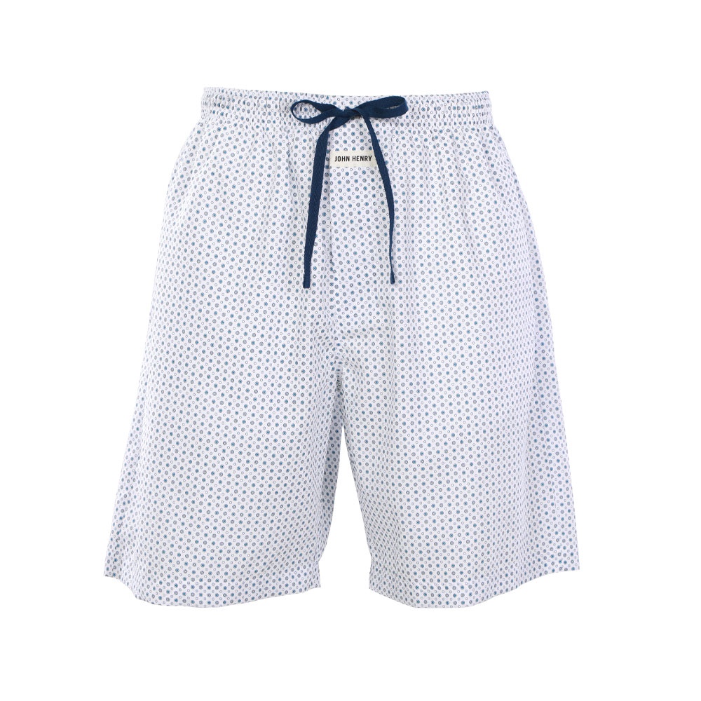 JOHN HENRY UNDERWEAR Sleepwear กางเกงขาสั้นผู้ชาย รุ่น JU JU3629 สีขาว