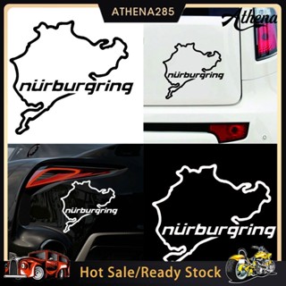 [COD]➤สติกเกอร์สะท้อนแสง ลายแผนที่ Nurburgring สําหรับตกแต่งรถยนต์ รถบรรทุก