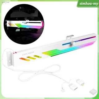 [SIMHOAMY] GPU Support Holder 5V Sliding Adjustment Aluminum Alloy RGB Strip