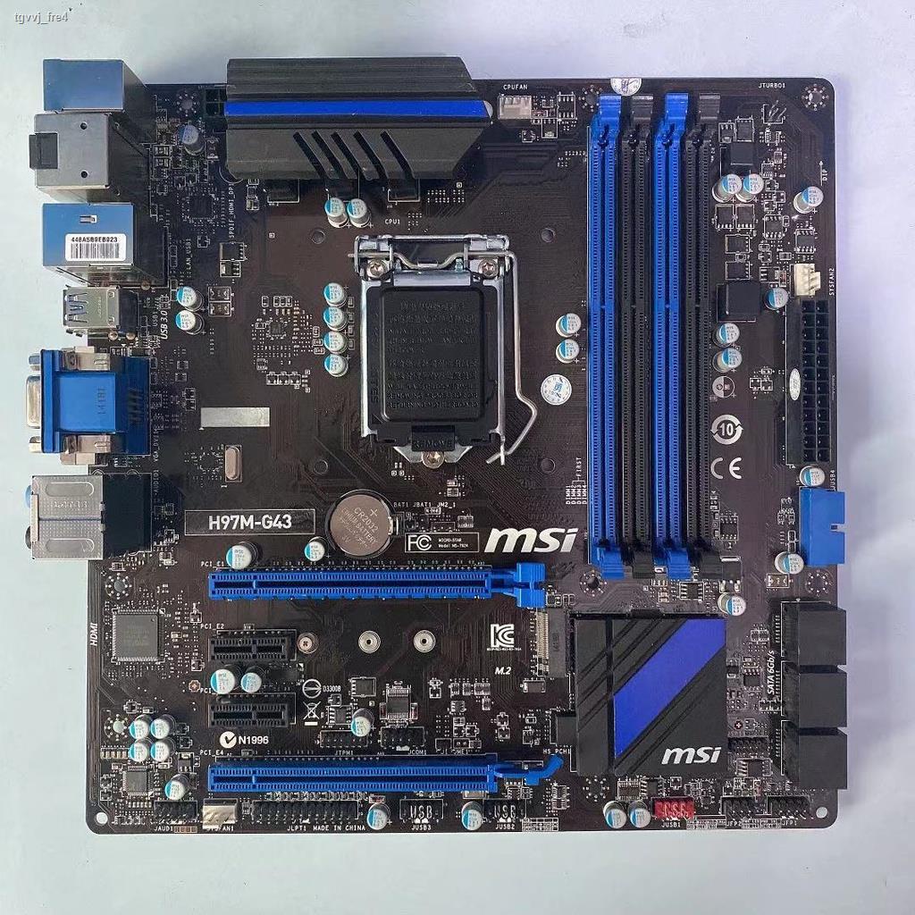 For MSI H97M-G43 Motherboard LGA 1150 DDR3 32GB  For Intel H97 H97M z97 Desktop Mainboard SATA III U