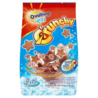 Ovaltine โอวัลติน เย็น ครันช์ชี่ 32 กรัม รุ่น 15 ซอง 480 กรัม