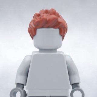 LEGO Brown Spiked Hair HAIR - LEGO® Minifigures Authentic เลโก้แท้