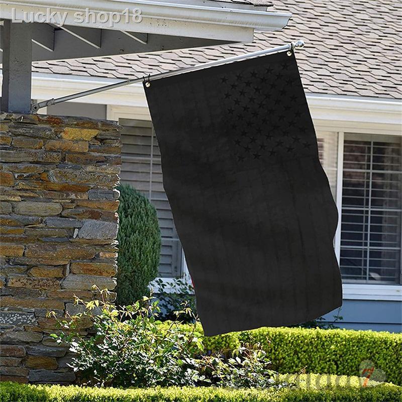 LAA7-American Embroidered Flag, Oxford Cloth United States Heavy Duty Garden Decoration