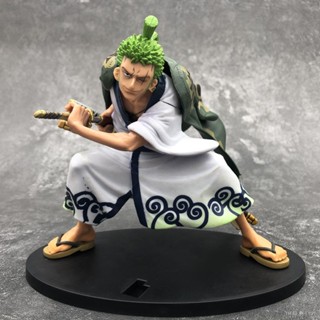 โมเดลตัวละคร ตัวการ์ตูน One Piece One Piece ราชาศิลปะทำมือแบบจำลองราชา KOA Sauron Juro และของขวัญของเล่นตกแต่งโมเดลประเท