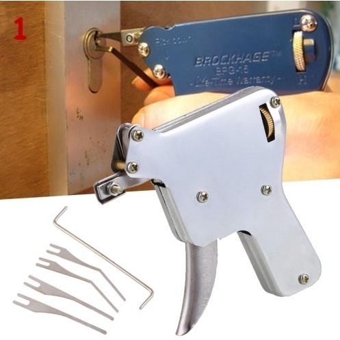 Set lock Pick Gun Locksmith Tool Door Opener lockpicking Practice
