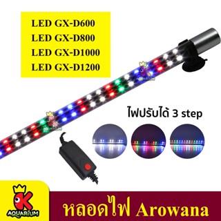 Roxin LED Lamp หลอดไฟ LED Arowana ใช้สำหรับตู้ปลามังกร บ่อปลา ตู้ปลา หลอด LED ( GX Series )