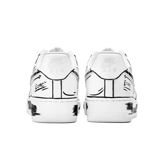 ☢รองเท้าผ้าใบ nike แท้100% ผู้ชาย ผู้หญิง ﹍รองเท้าผ้าใบ nikeↂ♂๑ↂ﹍⊕NIKE AIR FORCE 1 '07 สีขาว ของแท้1
