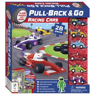 Asia Books หนังสือภาษาอังกฤษ PULL-BACK &amp; GO: RACING CARS