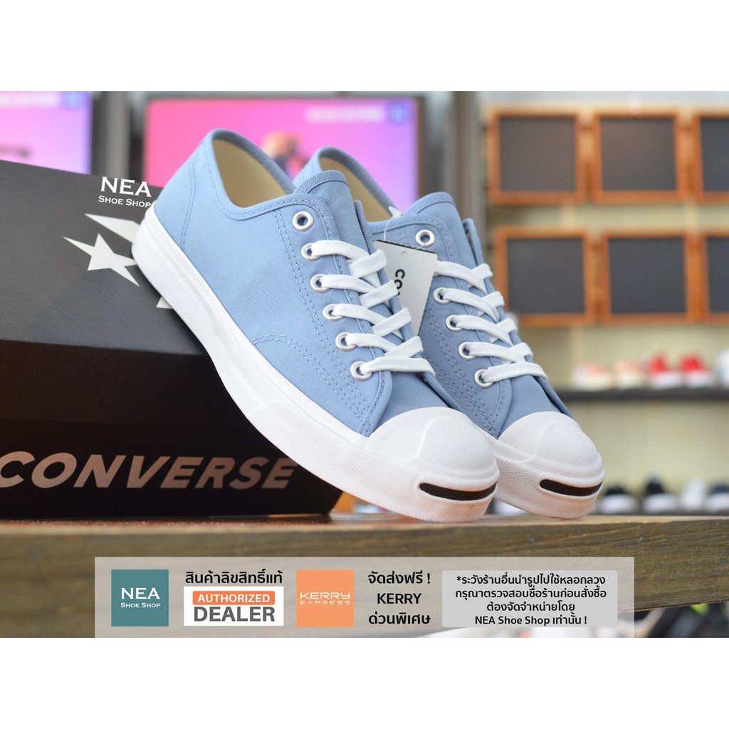 ✐☑[ลิขสิทธิ์แท้] Converse Jack Purcell (Seasonal Color) ox [U] NEA รองเท้า คอนเวิร์ส แจ็ค แท้รองเท้าผ้าใบ