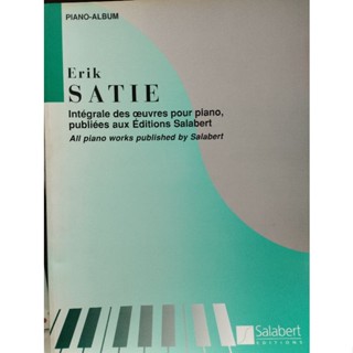 PIANO ALBUM ERIK SATIE073999884340