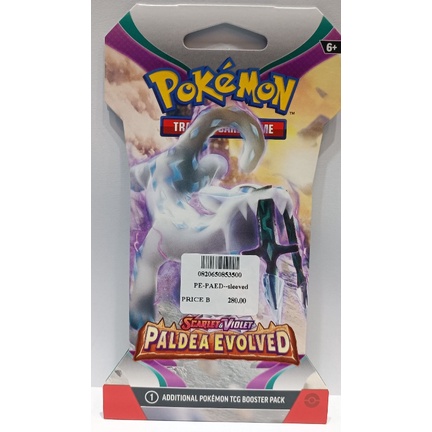 PE PE-PAED--sleeved Pokemon TCG Paldea Evolved Sleeve Pack Pokemon Booster Pack 1 EN Pack 0820650853500